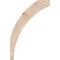 Ekena Millwork 5 1/2"W x 24"D x 36"H Thorton Smooth Knee Brace, Douglas Fir BRC06X24X36THR00SDF - alternate 3